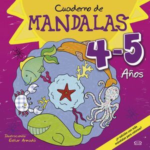 Portada del libro CUADERNO DE MANDALAS 4 - 5 AÑOS - Compralo en Aristotelez.com