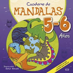 Portada del libro CUADERNO DE MANDALAS 5 - 6 AÑOS - Compralo en Aristotelez.com