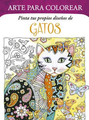 Arte Para Colorear. Pinta Tus Propios Diseños De Gatos. Todo lo que buscas lo encuentras en Aristotelez.com.