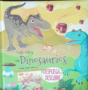 Todo Sobre Los Dinosaurios: Despliega Y Descubre  Bflat5489. ¡No te hagas bolas! Compra en Zerobolas al mejor precio.