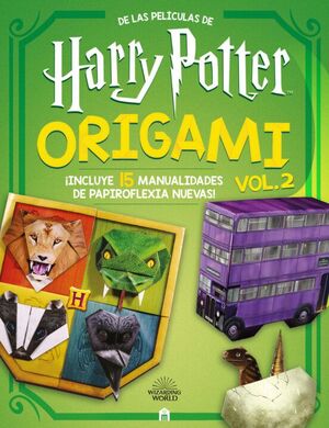 Portada del libro HARRY POTTER. ORIGAMI (VOLUMEN 2) - Compralo en Aristotelez.com