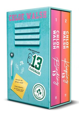 Portada del libro ESTUCHE LOS CHICOS DE TOMMEN: BINDING 13 Y  KEEPING 13 (JOHNNY Y SHANNON) - Compralo en Aristotelez.com