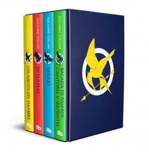 Compra Estuche Los Juegos Del Hambre: (los Juegos Del Hambre, En Llamas,sinsajo,balada De Pájaros Cantor) en click.gt