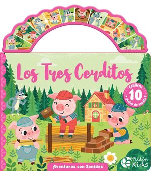 Aventuras Con Sonidos: Los Tres Cerditos. Zerobols.com, Tu tienda en línea de libros en Guatemala.