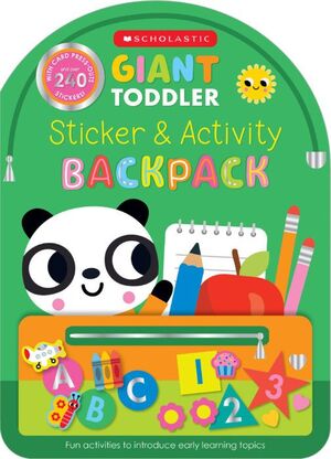 Mochila Gigante De Pegatinas Y Actividades Para Niños Pequeños. ¡Compra productos originales en Aristotelez.com con envío gratis!