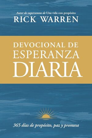 Compra Devocional De Esperanza Diaria: 365 Días De Propósito, Paz Y Promesa en click.gt