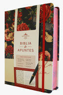 Compra Biblia De Apuntes Rvr 1960 Tapa Dura, Azul Oscuro Con Flores (edición Cantos Pintados) / Spanish Journaling Bible Rvr 1960 Hardcover Dark Blue With Flowers en click.gt