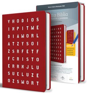 Compra Biblia Rvr 1960 Para Regalos Y Premios, Rojo Con Sopa De Letras en click.gt
