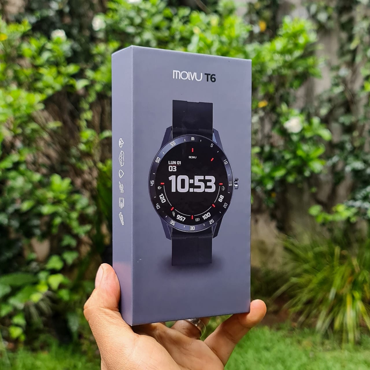 Compra Reloj T6 Negro + Audífonos K2 en click.gt