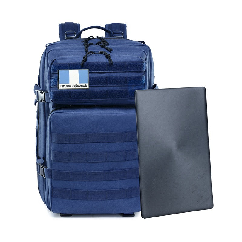 Compra Mochila M090 azul en click.gt