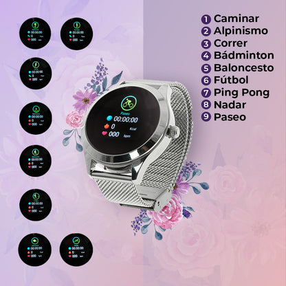 Reloj inteligente T2 rose gold - Compralo en Aristotelez.com