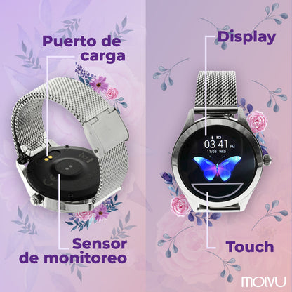 Compra Reloj inteligente T2 plateado en click.gt