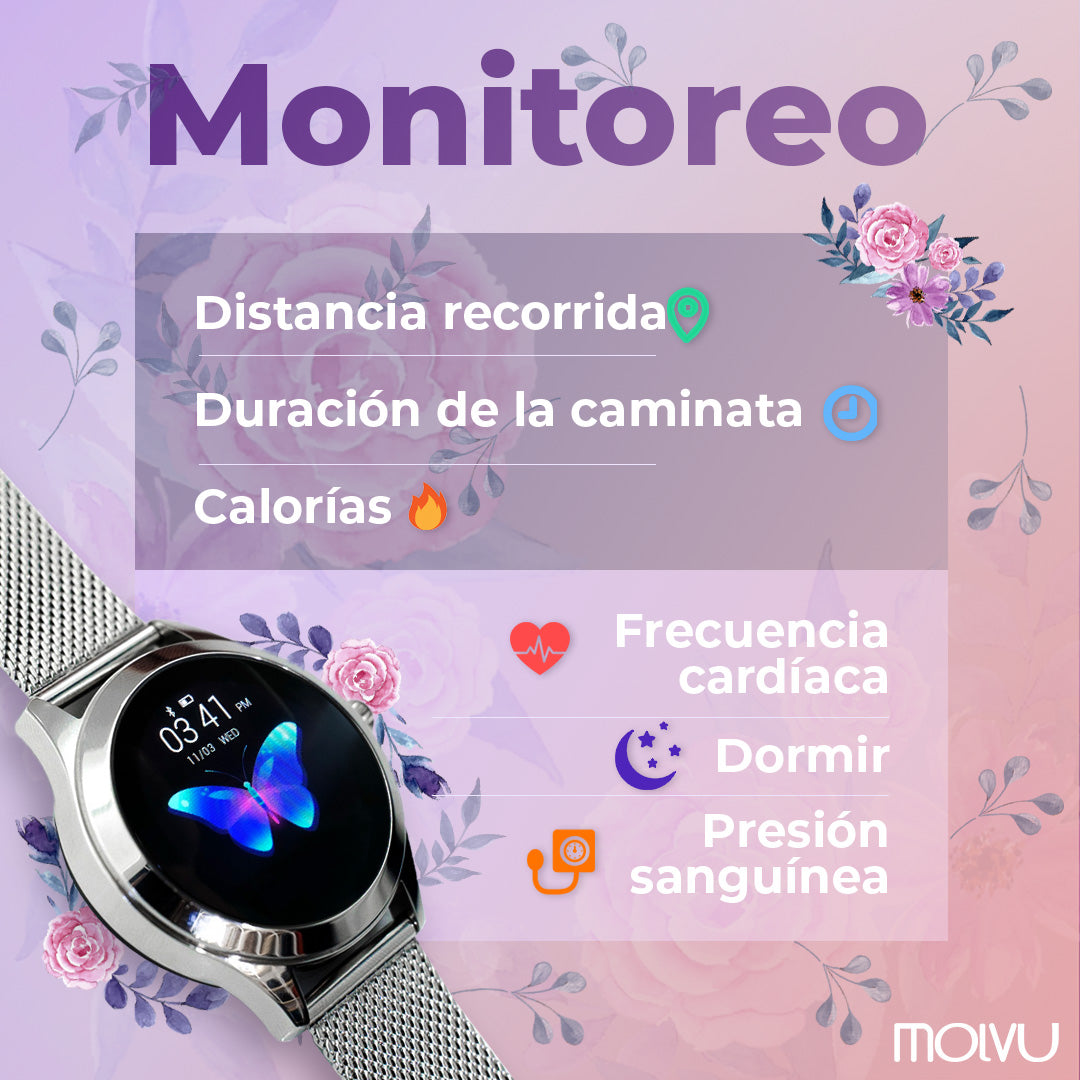 Reloj inteligente T2 plateado - Compralo en Aristotelez.com