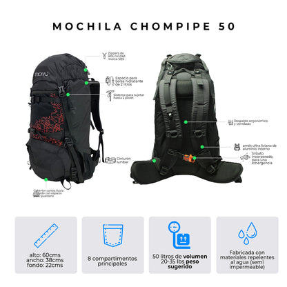 Compra Chompipe 50 Negra en click.gt