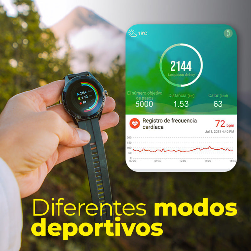 Compra Reloj T6 Acero Inox + Audífonos K2 en click.gt
