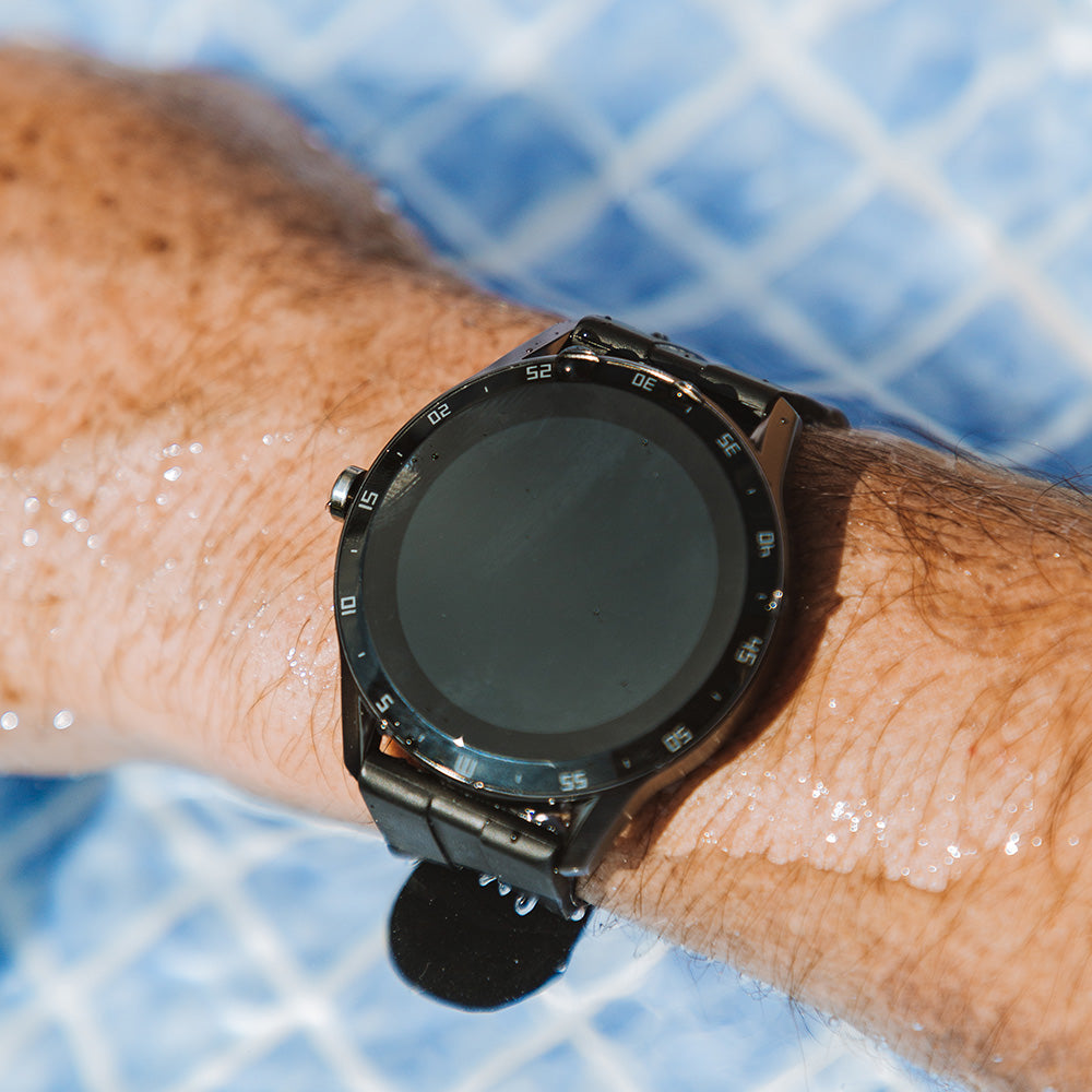 Compra Reloj T6 Negro + Audífonos K2 en click.gt