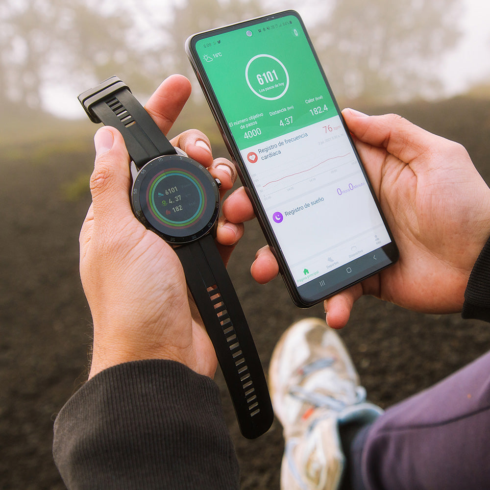 Reloj T6 Negro + Audífonos K2. Explora los mejores accesorios en Aristotelez.com