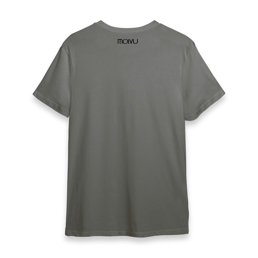 Compra T-Shirt Audífonos Y - Gris Hombre S en click.gt