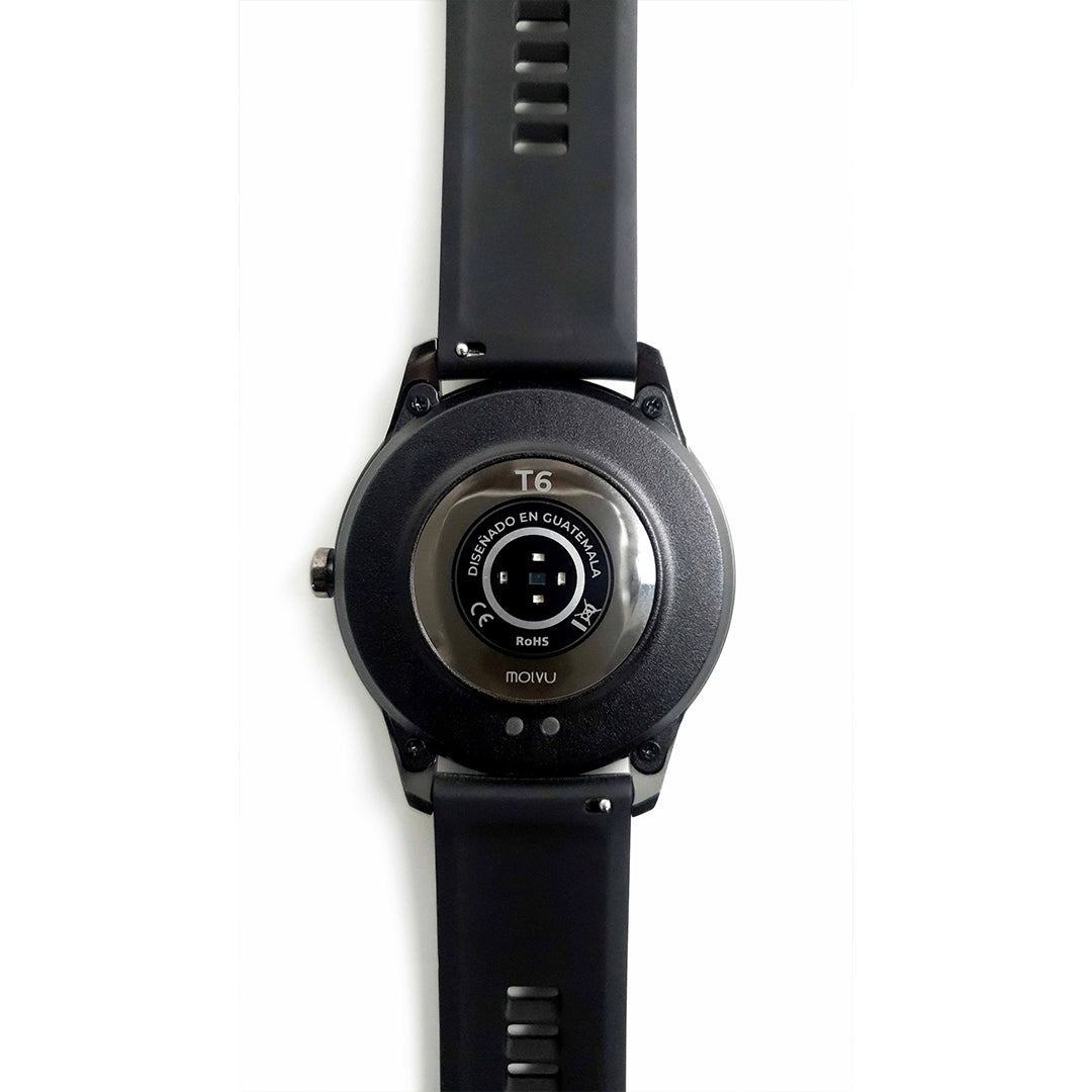 Compra Reloj T6 Negro + Audífonos K2 en click.gt
