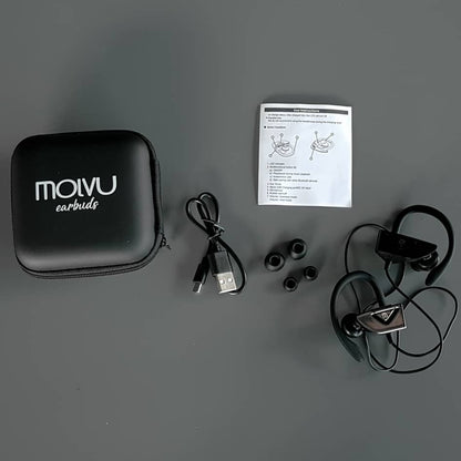 Compra Audífonos Molvu X Negros en click.gt