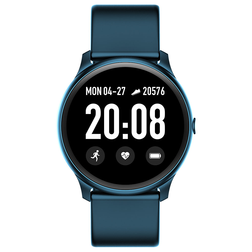 Compra Reloj inteligente T5 Azul Metálico en click.gt