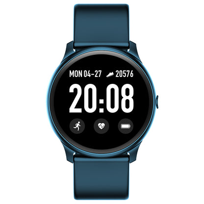 Compra Reloj inteligente T5 Azul Metálico en click.gt