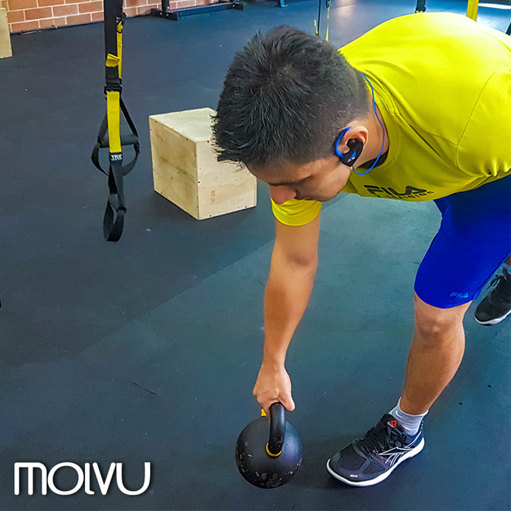 Compra Audífonos Molvu X Azules en click.gt