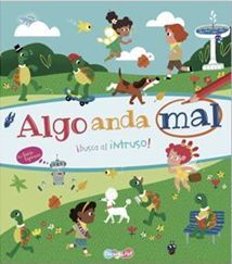 Portada del libro ALGO ANDA MAL - PASATIEMPOS - Compralo en Aristotelez.com