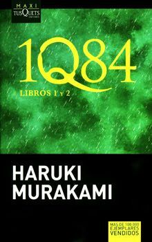 Portada del libro 1Q84. LIBROS 1 Y 2 - Compralo en Aristotelez.com