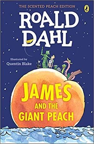 Portada del libro JAMES AND THE GIANT PEACH - Compralo en Aristotelez.com
