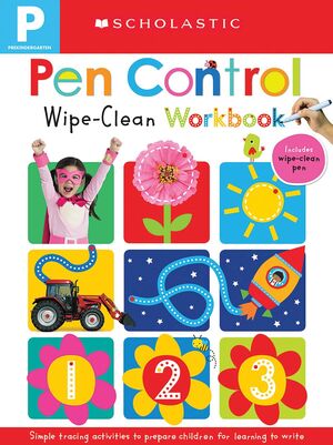 Portada del libro WIPE CLEAN WORKBOOK: PEN CONTROL - Compralo en Aristotelez.com