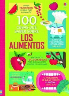 Portada del libro 100 COSAS QUE SABER SOBRE LOS ALIMENTOS - Compralo en Aristotelez.com