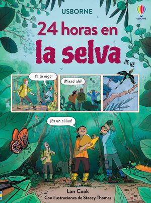 Portada del libro 24 HORAS EN LA SELVA - Compralo en Zerobolas.com