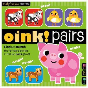 Portada del libro OINK! PAIRS - Compralo en Aristotelez.com