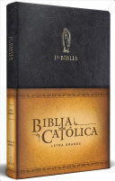 Portada del libro BIBLIA CATÓLICA: EDICIÓN LETRA GRANDE. PIEL ESPECIAL, NEGRA - Compralo en Aristotelez.com