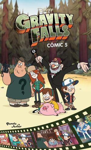 Portada del libro GRAVITY FALLS. COMIC 5 - Compralo en Aristotelez.com
