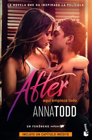 Portada del libro AFTER 1 ANNA TODD (ED. PELICULA)   - Compralo en Aristotelez.com