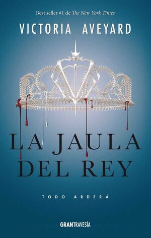 Portada del libro REINA ROJA 3: LA JAULA DEL REY - Compralo en Aristotelez.com