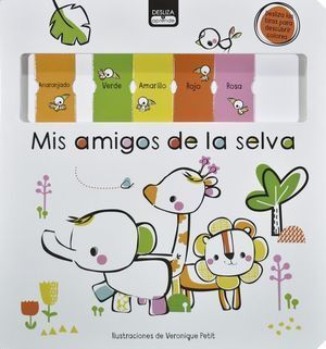 Portada del libro DESLIZA Y APRENDE: MIS AMIGOS DE LA SELVA - Compralo en Aristotelez.com