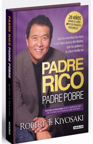 Portada del libro PADRE RICO, PADRE POBRE (TAPA DURA ACTUALIZADA) - Compralo en Zerobolas.com