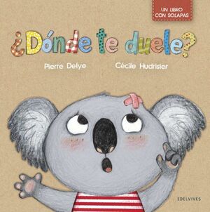 Portada del libro ¿DÓNDE TE DUELE? (UN LIBRO CON SOLAPAS) - Compralo en Aristotelez.com