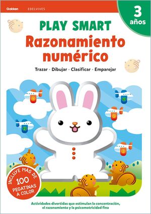 Portada del libro PLAY SMART: RAZONAMIENTO NUMERICO 3 AÑOS - Compralo en Aristotelez.com
