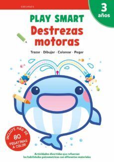 Portada del libro PLAY SMART: DESTREZAS MOTORAS 3 AÑOS - Compralo en Aristotelez.com