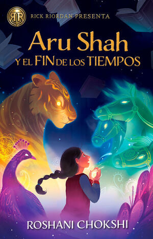 Portada del libro ARU SHAH Y EL FIN DEL TIEMPO - Compralo en Aristotelez.com