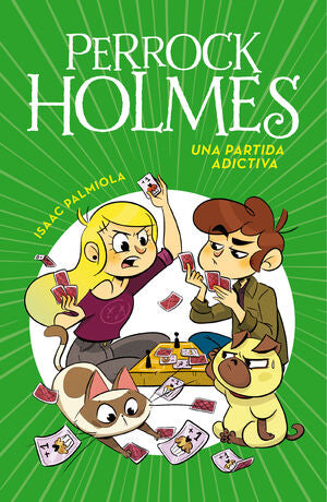 Portada del libro PERROCK HOLMES 12. UNA PARTIDA ADICTIVA - Compralo en Aristotelez.com