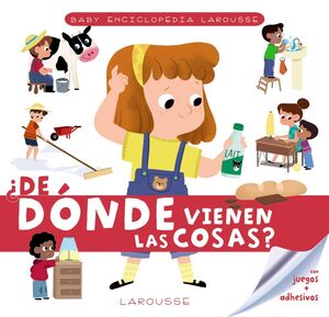 Portada del libro BABY ENCICLOPEDIA. ¿DE DÓNDE VIENEN LAS COSAS? - Compralo en Zerobolas.com