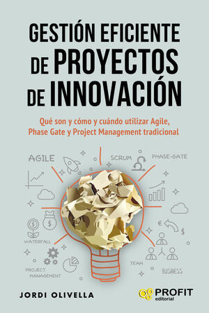 Portada del libro GESTIÓN EFICIENTE DE PROYECTOS DE INNOVACIÓN - Compralo en Aristotelez.com