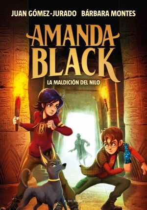 Portada del libro AMANDA BLACK 6: LA MALDICION DEL NILO - Compralo en Aristotelez.com