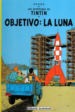 Portada del libro TINTIN: OBJETIVO: LA LUNA (CARTONÉ) - Compralo en Aristotelez.com