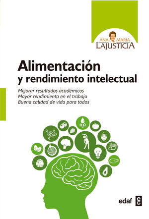Portada del libro ALIMENTACIÓN Y RENDIMIENTO INTELECTUAL - Compralo en Aristotelez.com